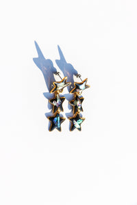 Mini Sirius Abalone Star Studs