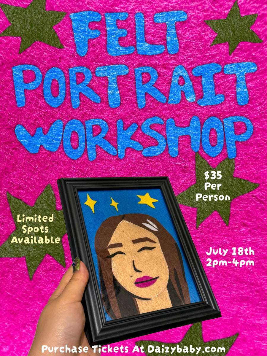 Felt Portrait Craft Class