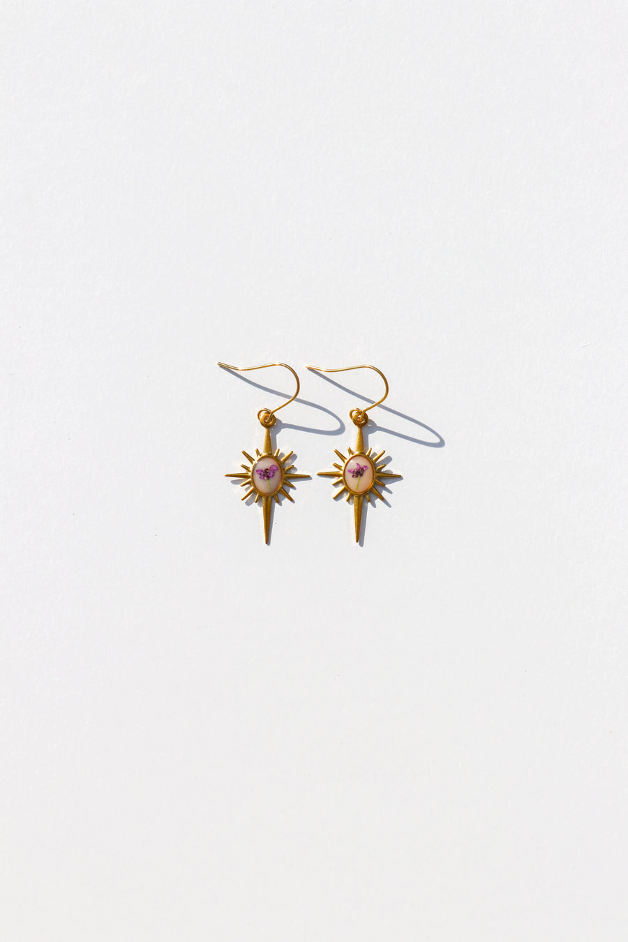 North Star Sweet Alyssum Earrings