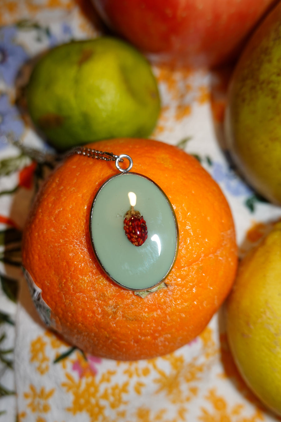 Wild Strawberry Locket