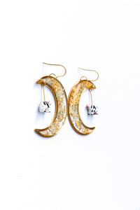 Over the MOOn Earrings