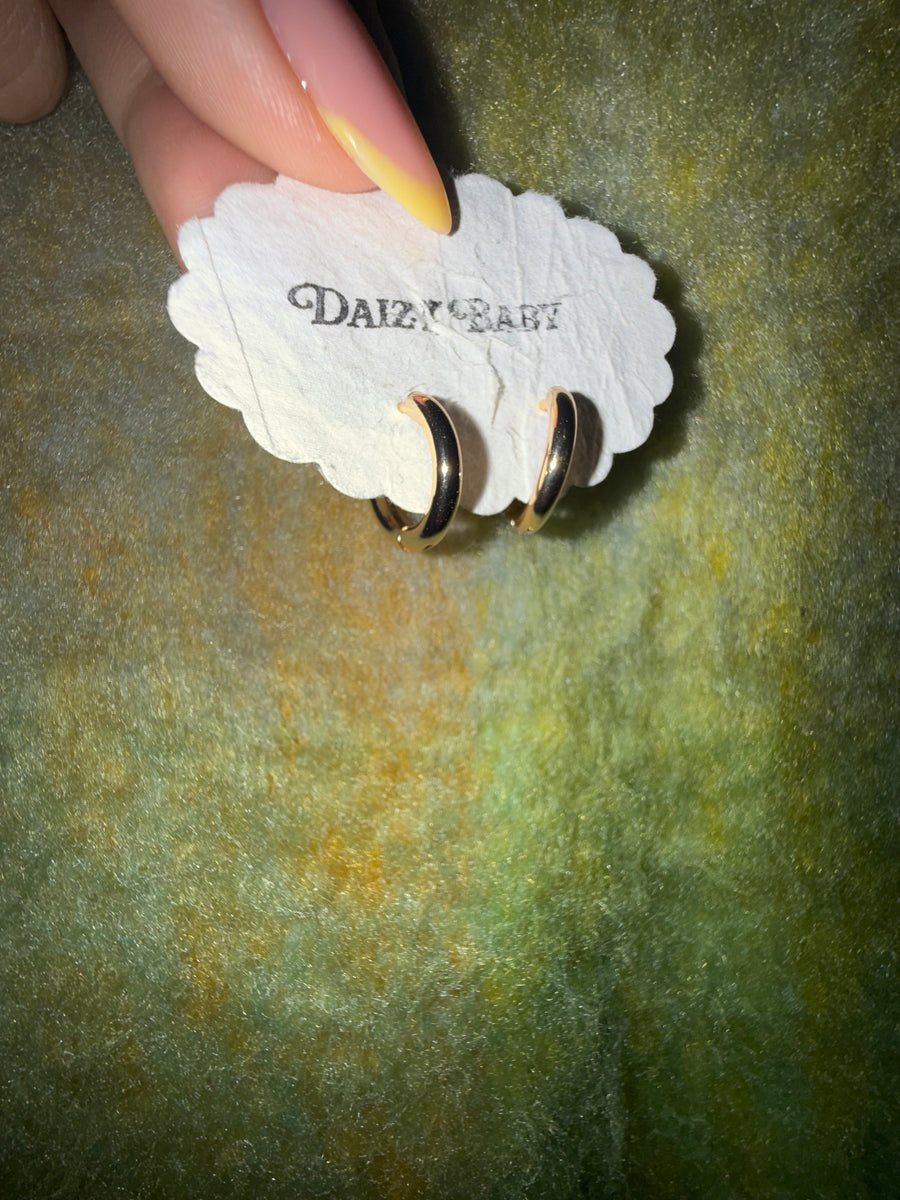 Small Gold Hoops