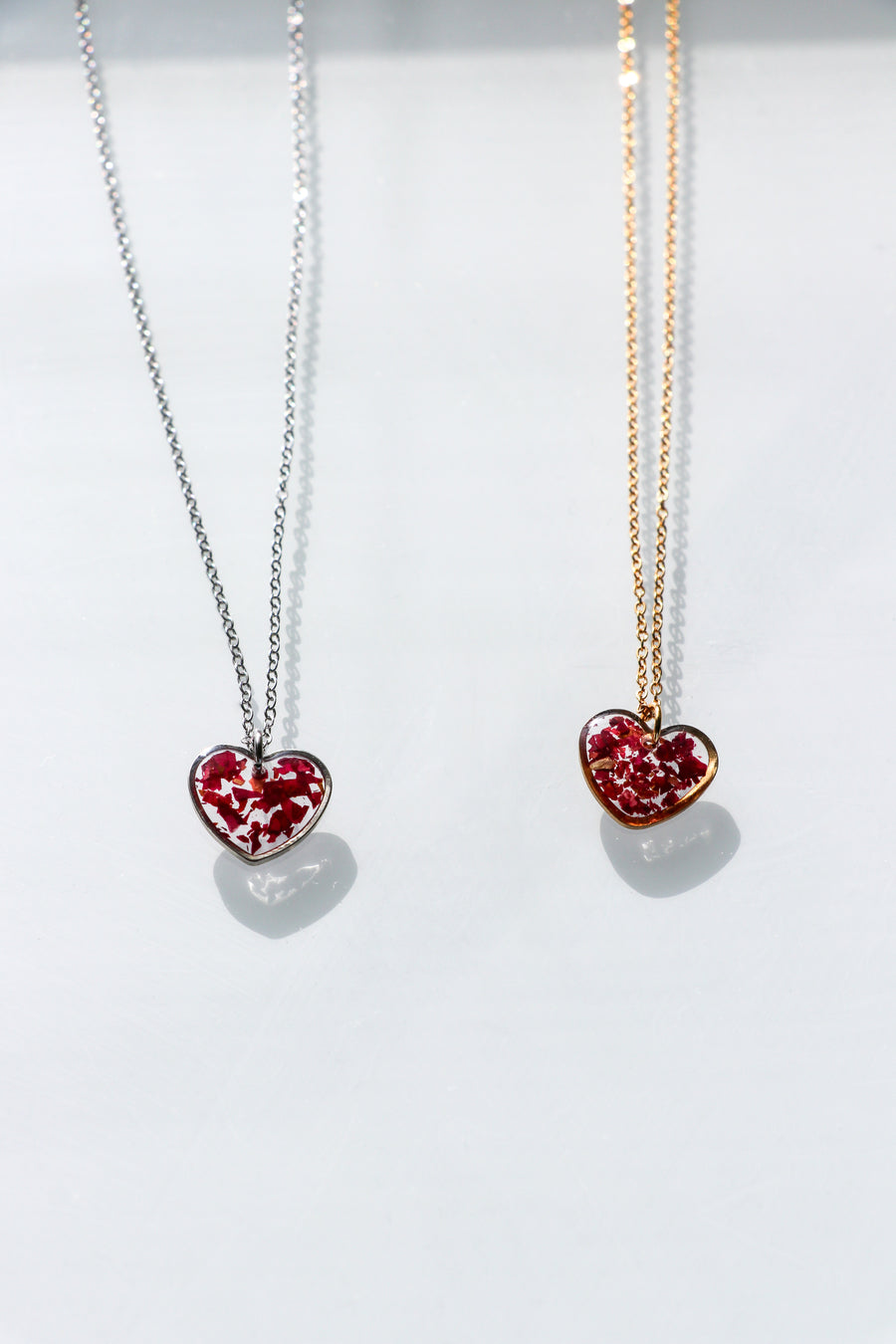 Cora Rose Heart Necklace