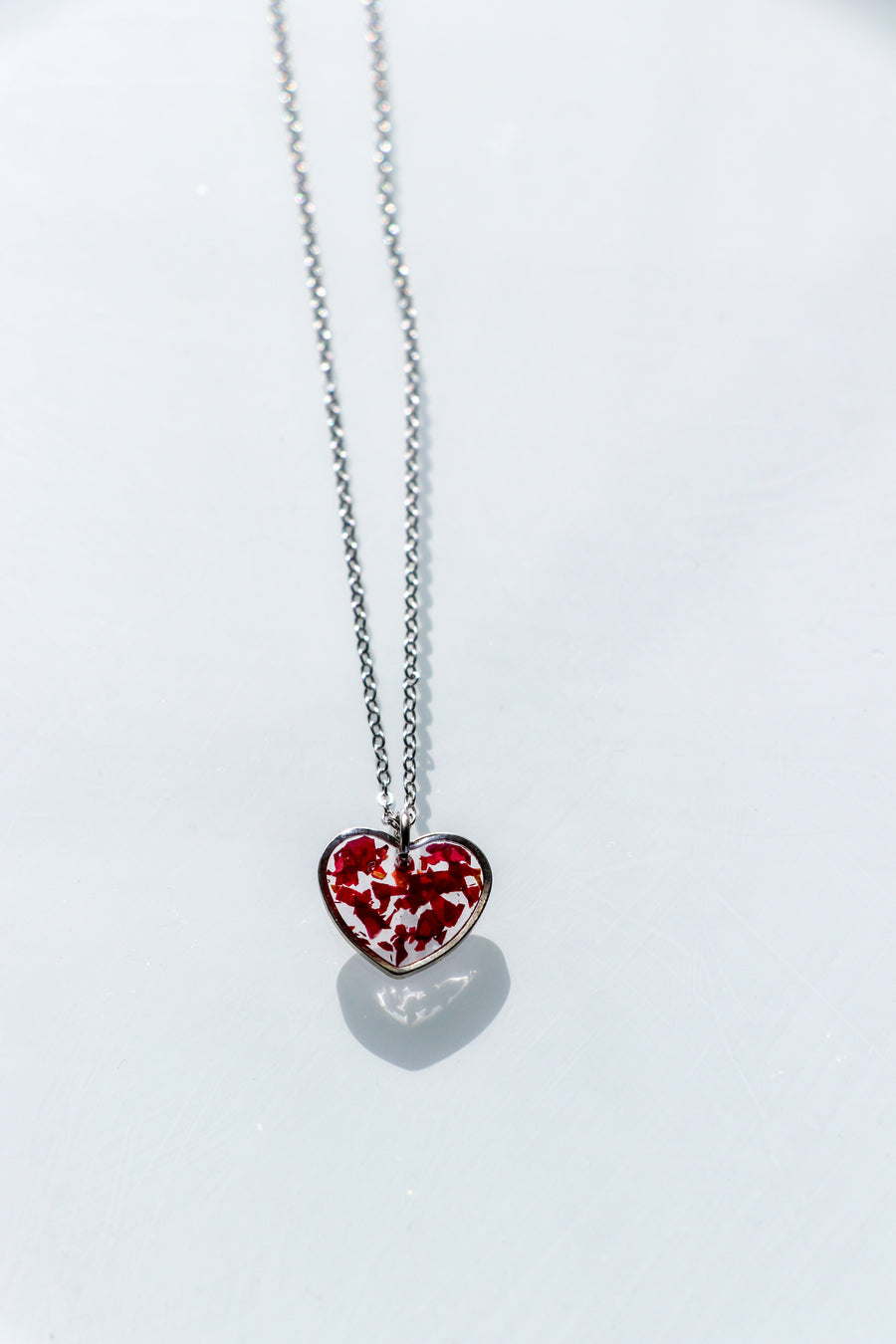 Cora Rose Heart Necklace