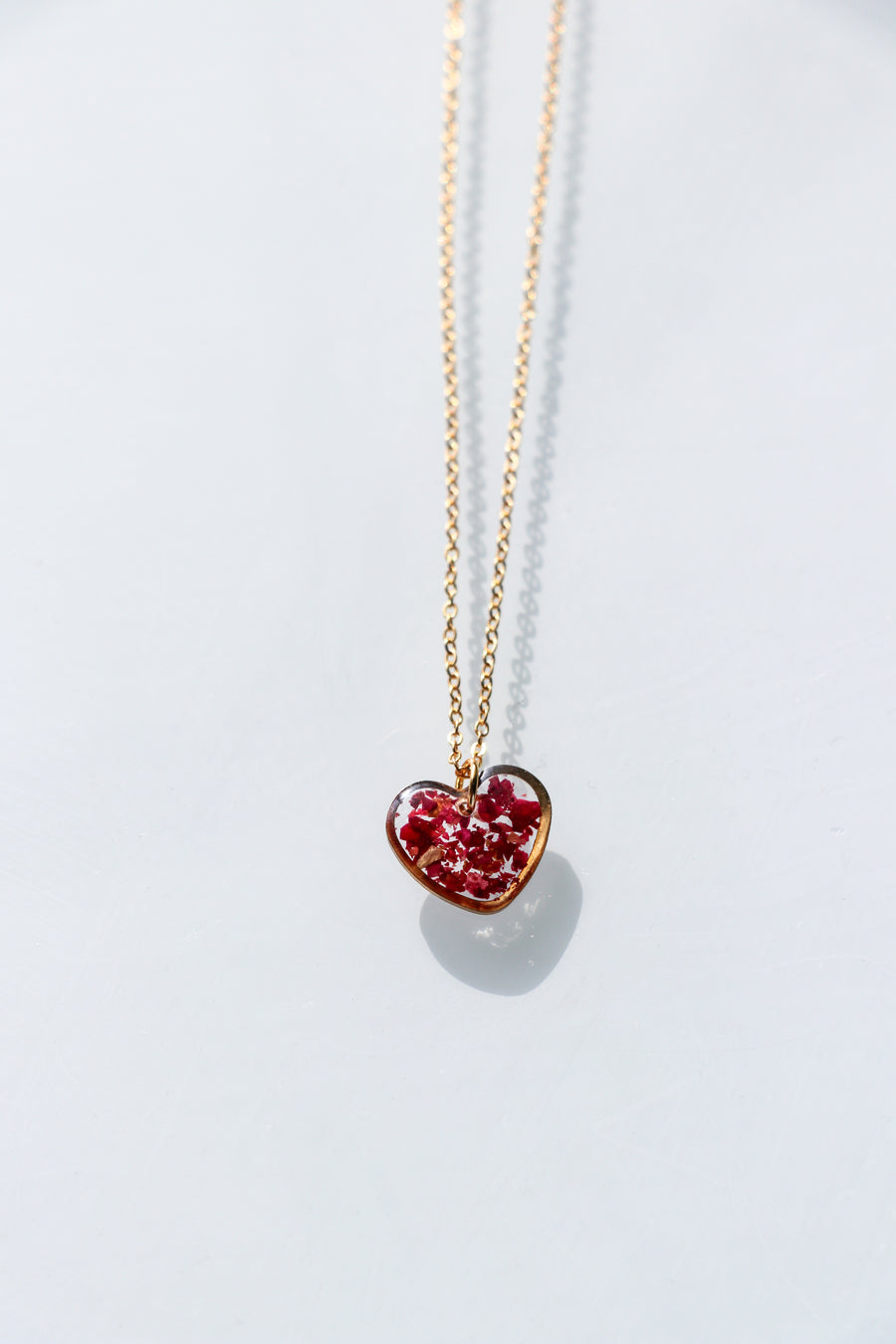 Cora Rose Heart Necklace